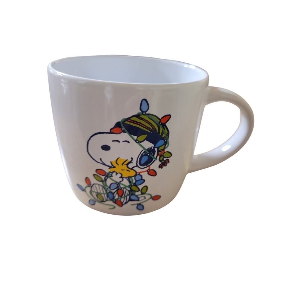 Peanuts Snoopy & Woodstock luv Coffee‎ Mug Modern Gourmet Foods Dishwasher Safe